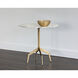 Richart Antique Brass Bistro Table